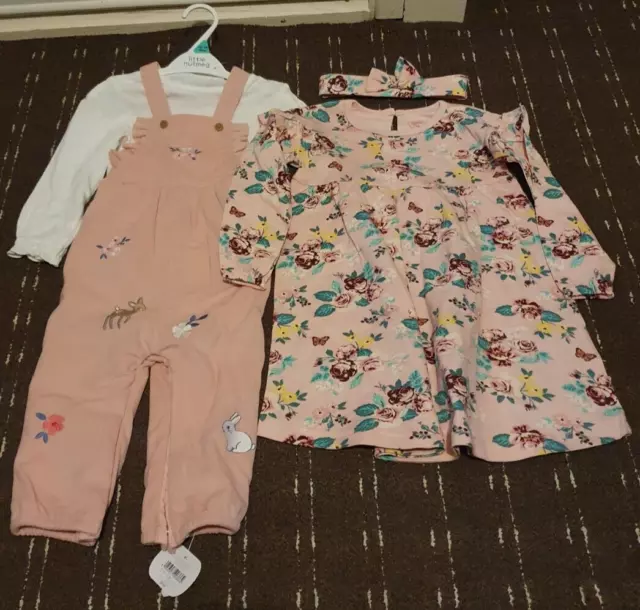 Baby Girl Clothes - Brand new - Some with tags, some without - 12-24 months