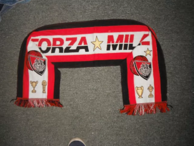 Forza Milan Football Supporters Scarf