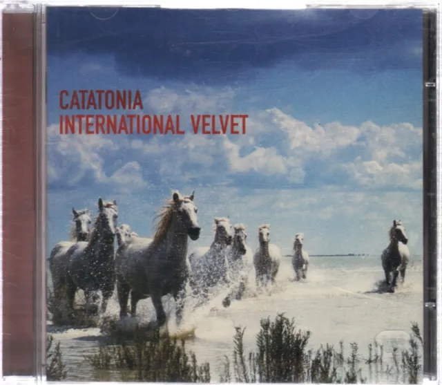 Catatonia International Velvet CD Germany Blanco Y Negro 1998 marks to disc