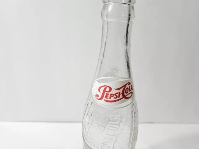 VINTAGE SPARKLING PEPSI-COLA 12 Oz. Glass Bottle. Des Monies Iowa $8.95 ...