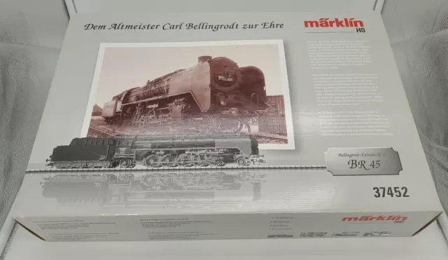 MÄRKLIN H0, 37452, Dampflok, BR 45004, OVP, Digital, Unbespielt, MFX, Sound