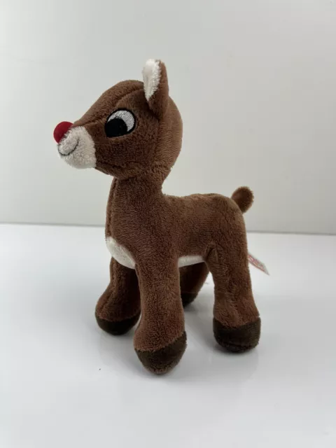 Rudolph The Red Nose Stuffed Animal Christmas Reindeer Holiday Plush Gift Toy