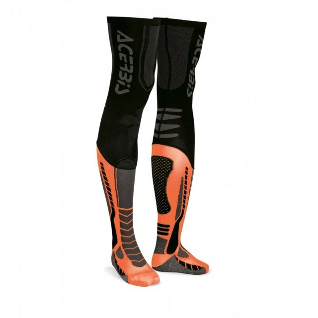 Acerbis X-leg Pro Socks Nero/arancio - GARANZIA ITALIA