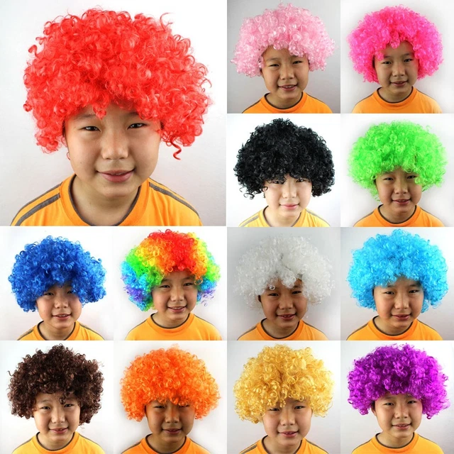 Wig Cosplay Funky Kid PET 1 Piece Party 1pcs Popular 70S Practicall Clown