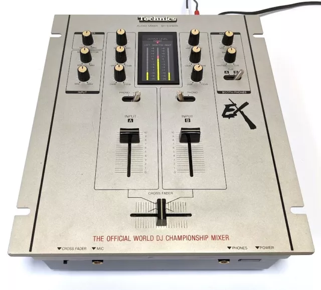 [Excellent] Technics DMC Official Audio DJ Mixer SH-EX1200 Analog Used Working