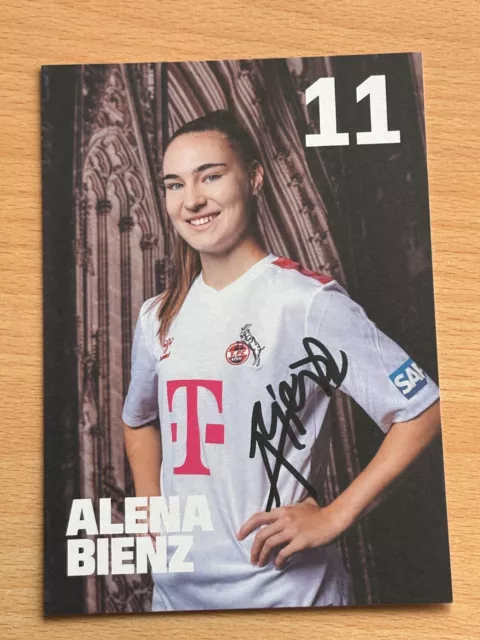 Alena Bienz- 1.FC Köln - Autogrammkarte original signiert - #S2158