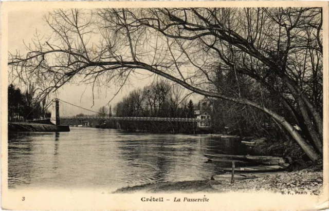 CPA AK Creteil La Passerelle FRANCE (1282344)
