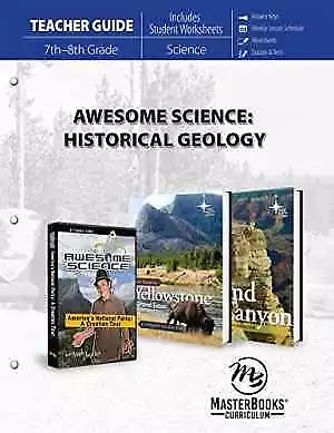 Awesome Science: Historical Geology - Paperback, by Master Books - Very Good