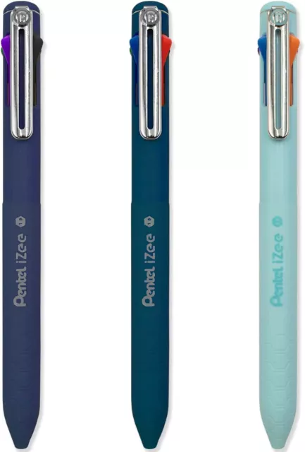 Rétractable Ballpoint Pens Haute Qualité Moyen Stylo à Bille Biros Multi Encre