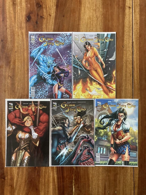 Zenescope GFT Grimm fairy tales adult comics 1st Print mixed lot of6 bagged
