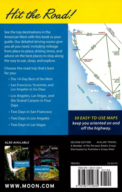 Moon California Road Trip Travel Book Aus Stock 2