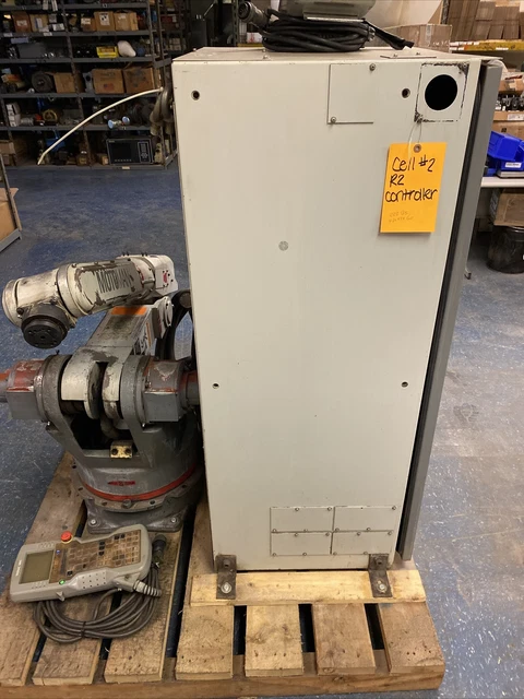 YASKAWA MOTOMAN,YR-K6-C000,ROBOTIC ARM w/ YASNAC MRC CONTROLLER