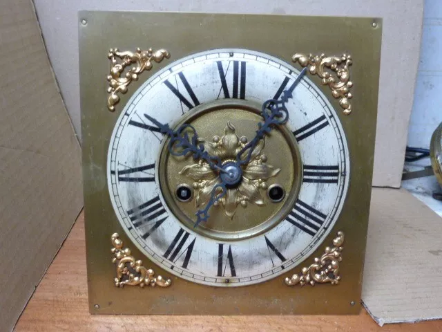 Old-Antique Hac Vienna Type Wall Clock Movement & Dial  (C)