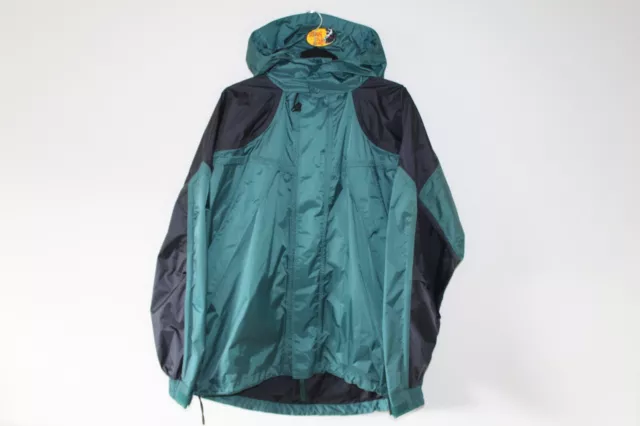 BASS PRO SHOPS Jacket Mens Large Hooded Rain Nylon Windbreaker Fishing ...