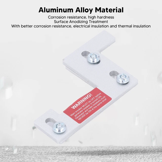Prevenire interruzioni di corrente impreviste con kit interblocco generatore ITE 200A alluminio
