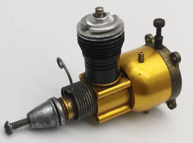 Cox 049 Golden Bee glow vintage model aircraft engine (1)