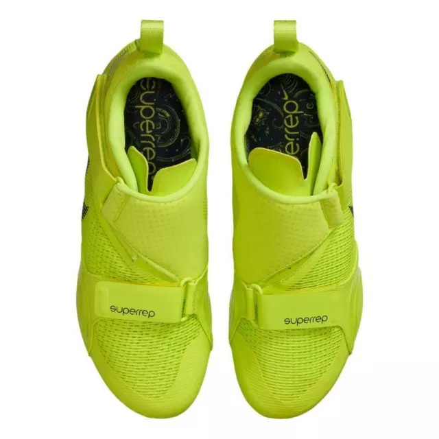 CHAUSSURES DE CYCLISME d'intérieur Nike SuperRep Cycle Volt jaune sans lacets neuves taille VENTE EUR - PicClick FR