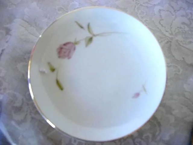 Set of 2 Vintage Mid-Century 1900 FINE CHINA OF JAPAN Consuelo Rose Bread Plates