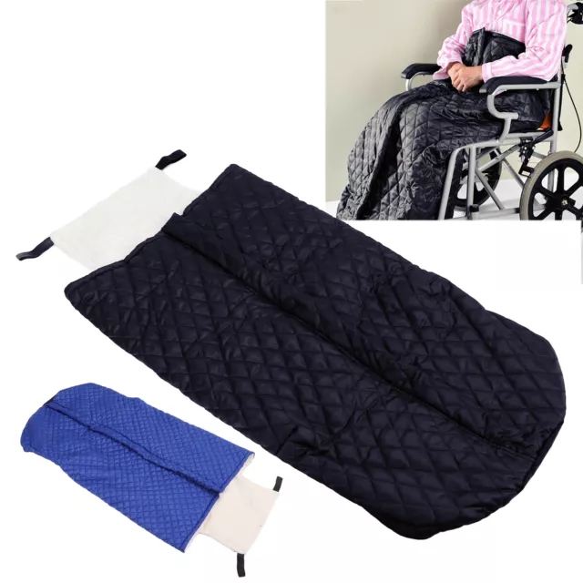 Waterproof Wheelchair Cozy Blanket Fleece Wrap Leg Cover Throw Travel Unisex