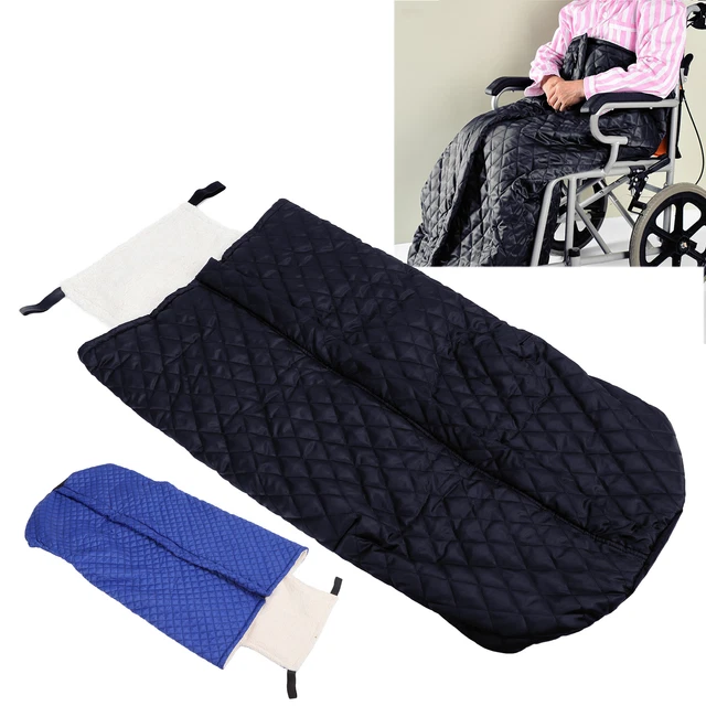 Waterproof Wheelchair Cozy Blanket Fleece Wrap Leg Cover Throw Travel Unisex