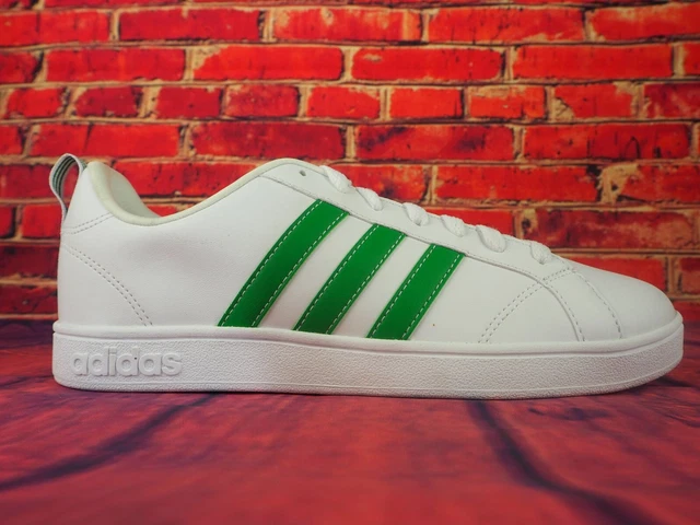 BASKETS D CONTRACT ES HOMME Adidas VS Advantage D97609 blanc vert