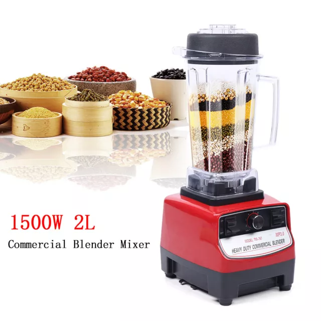 TM-767 1500W 2L Commercial Blender Mixer Industrial-grade Strong Motor AC 110V