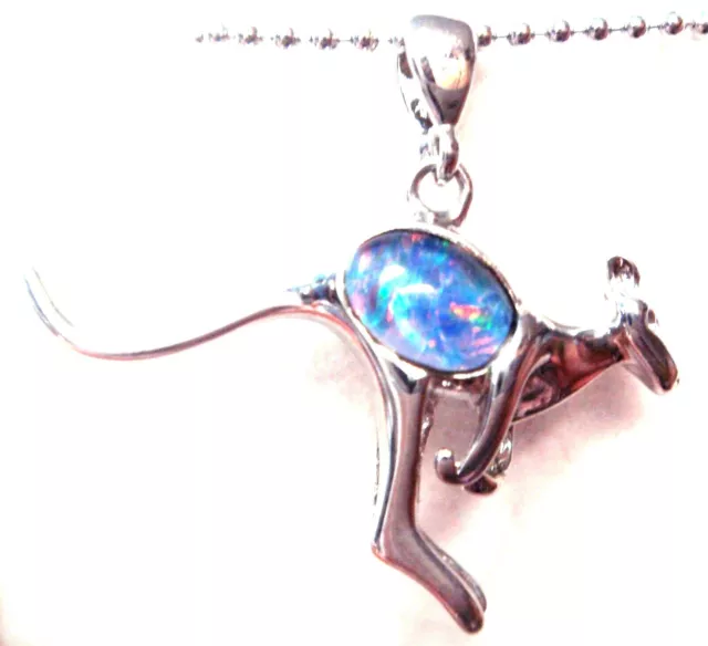 Australian Natural Black Triplet Opal Pendant With Solid SilverFREE JEWELLER BOX