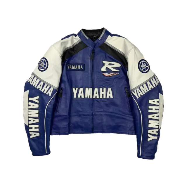 Yamaha leather riding best sale jacket