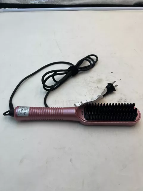 USHOW Hair Straightener Brush, Hot Comb Brush, Professional Ceramic *SHIPS FAST