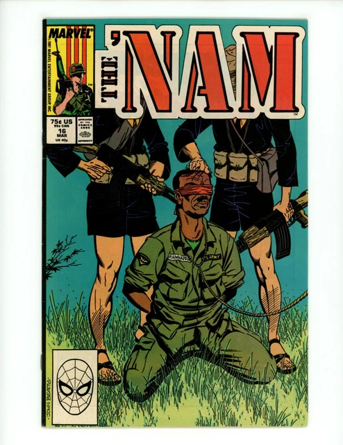 Nam #16 Comics 1988 FN Marvel Comics by Doug Murray Wayne Vansant War Comic