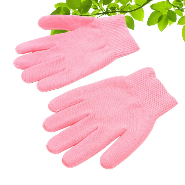 Guantes hidratantes de algodón a mano naturales SPA pieles agrietadas cosméticos