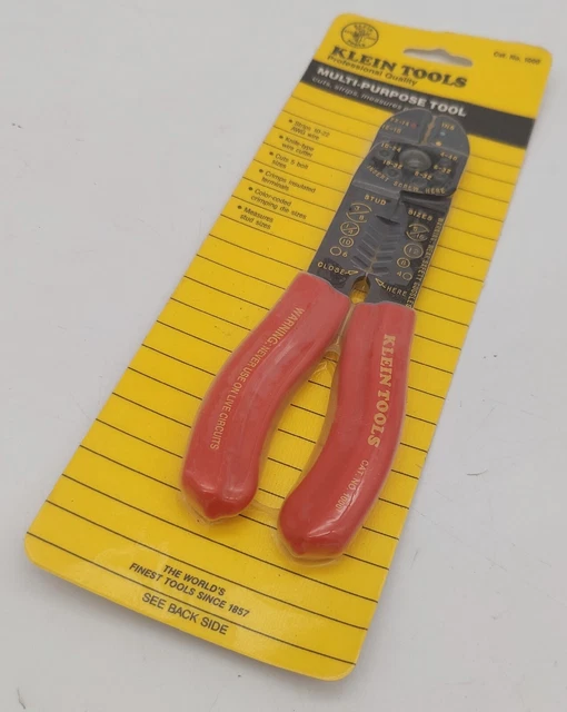KLEIN MULTI PURPOSE 6-in-1 TOOL #1000 Brand New Old Stock - Wire Stripping USA