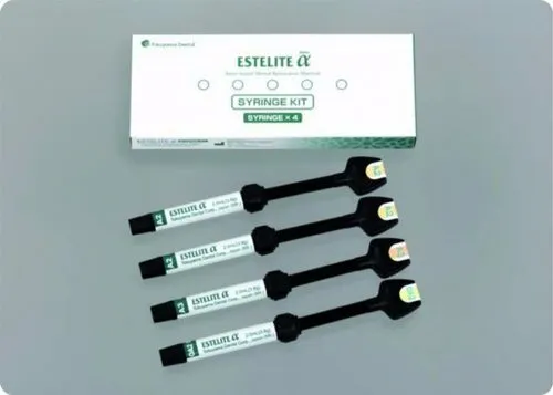 Tokuyama Estelite Alpha Dental Composite Kit 4x3.8gm Syringe