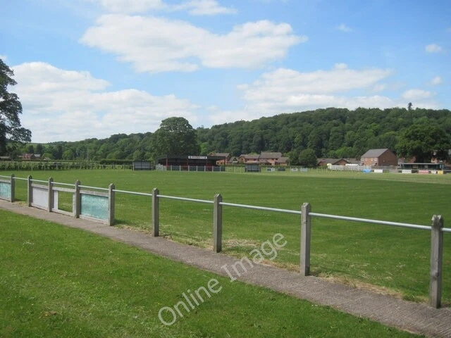 Photo 6x4 Stadiwm Cegidfa Groes-lwyd/SJ2111 The new stadium for Guilsfie c2011