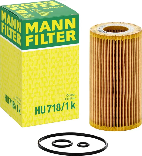 MANN FILTER Ölfilter HU718/1K für MERCEDES BENZ W202 W203 W204 W210 W211