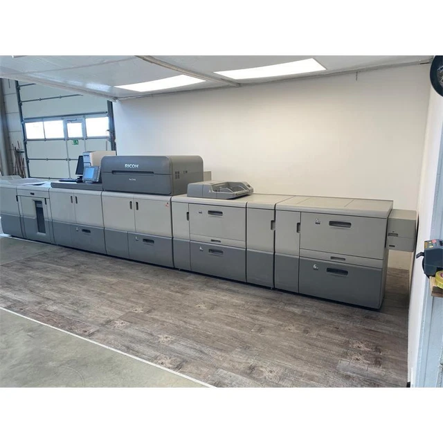Ricoh PRO C 9110 inkl. Fiery E.43, Broschürenfinisher, 2x VacuumFeed MwSt. ausw.