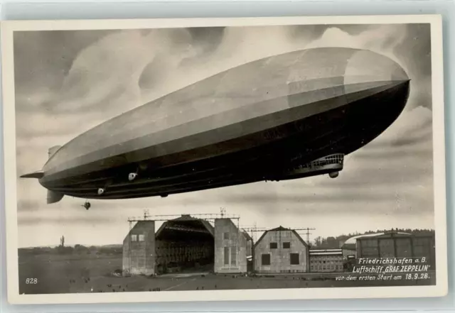 13936814 - 7990 Friedrichshafen LZ 127 vor dem ersten Start 1928 Zeppelin