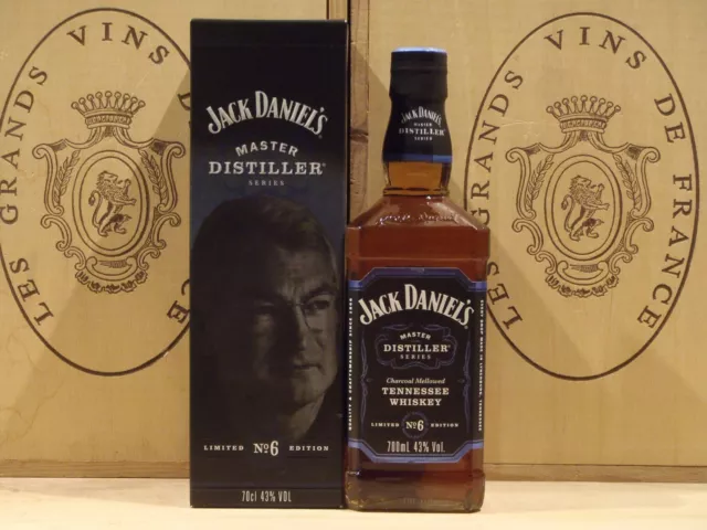 Jack Daniels N° 6 Master Distiller 1988 To 2008 James Howard Bourbon 70cl 43%