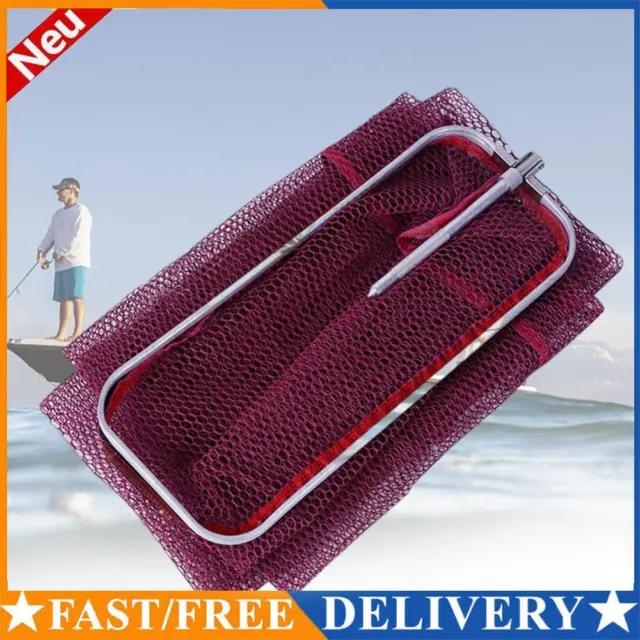 Fishing Net with Plastic Handle Portable Durable Antioxidant Outdoor Accessories