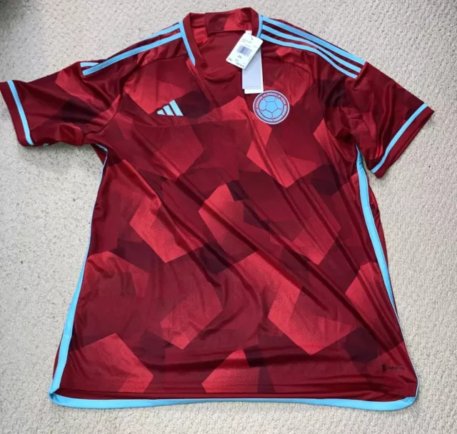 Men's Authentic adidas Colombia Away Jersey 2022 HB9173 – Soccer