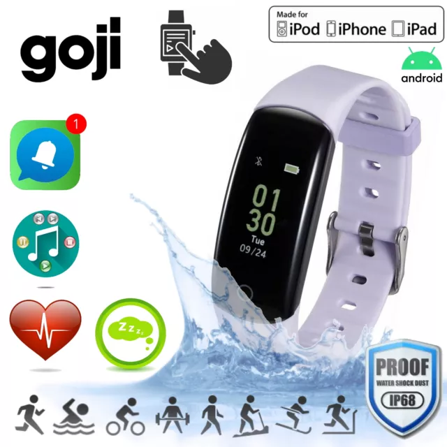 Skraldespand Lam Kejser SMART WATCH GOJI Fit sport fitness tracker frequenza cardiaca sonno  contapassi impermeabile EUR 15,03 - PicClick IT