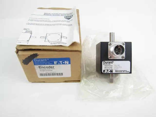 New Eaton Durant 38150600 Encoder 600 PPR 38150-600