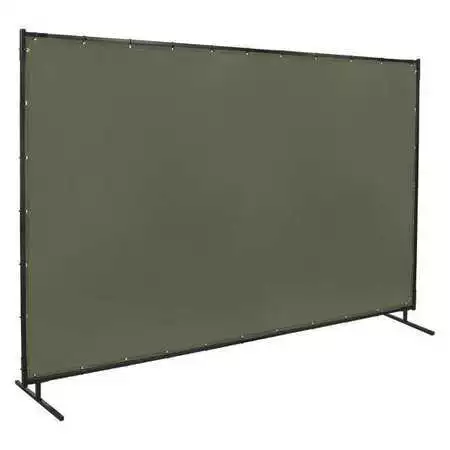 Steiner 501-6X10 Welding Screen,10 Ft. W,6 Ft.,Olive