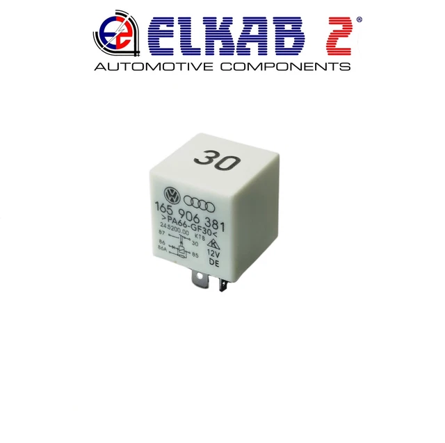 Automobil Relais 165906381 - 12V 5-Pin Für Motorsteuerung & Elektrik