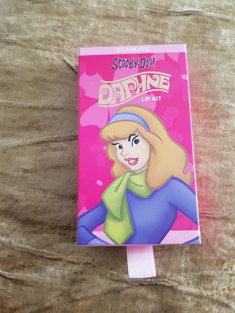 Kit labbra Glamlite x Scooby-doo Daphne nuovo inutilizzato e in scatola