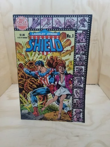 Lancelot Strong, the Shield #1 FN; Red Circle | we combine shipping