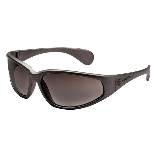 Smith & Wesson 38 Special Safety Glasses W/ Clear Lens and Black Frame, 19859