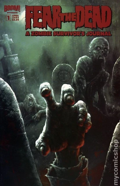 Fear the Dead A Zombie Survivors Journal #1 FN/VF 7.0 2006 Stock Image