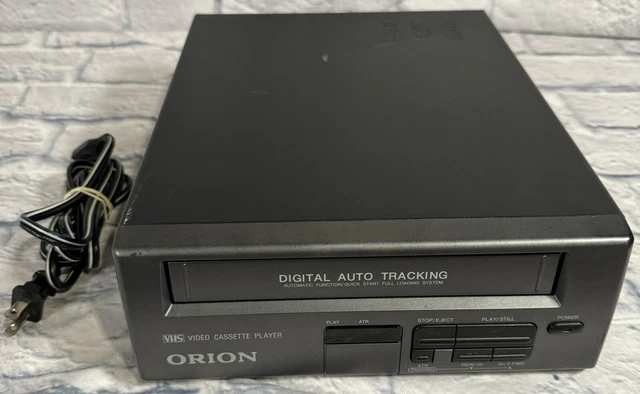 ORION VP0040 DIGITAL Auto Tracking VCR VHS Player No Remote Tested £33. ...