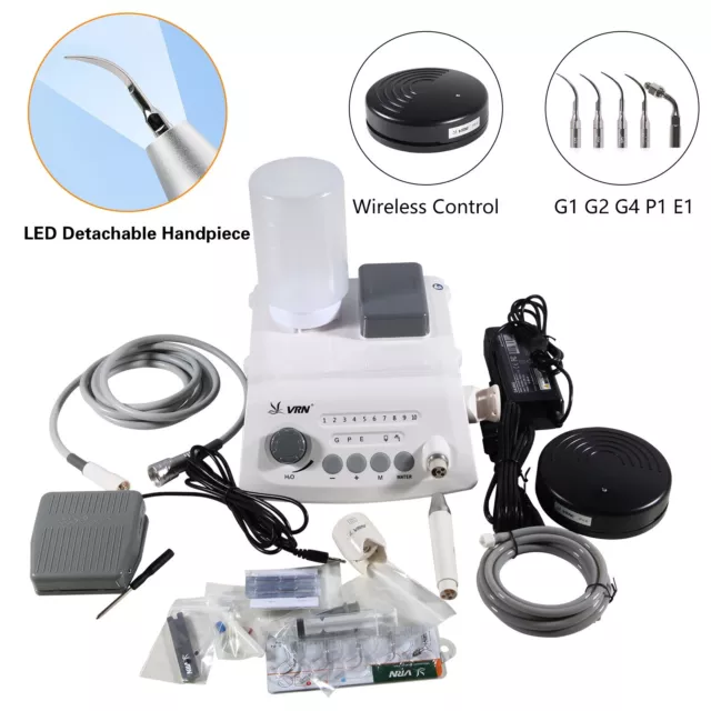 LED Dentista Dental Ablatore Ultrasuoni Ultrasonic Piezo Scaler fit EMS Cavitron